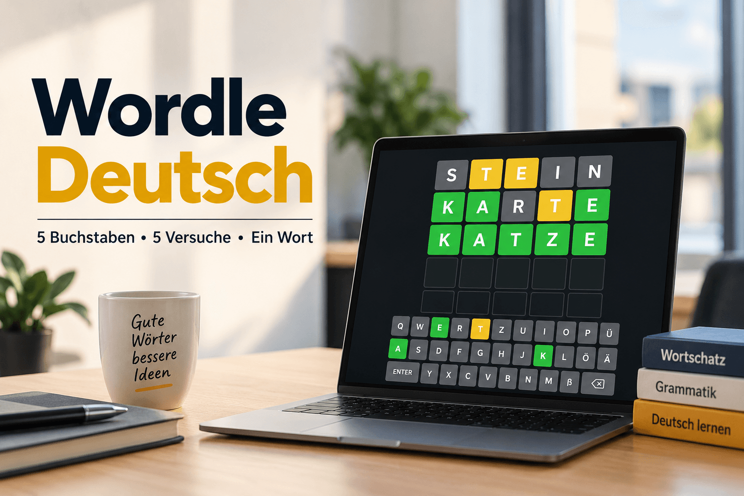 German Wordle – Rules, 5-Letter German Words and the Best Strategies