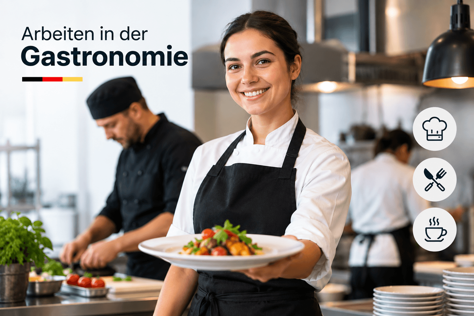 Arbeiten in der Gastronomie in Deutschland 2026 – Gehalt, Jobs, Voraussetzungen und Deutschkenntnisse