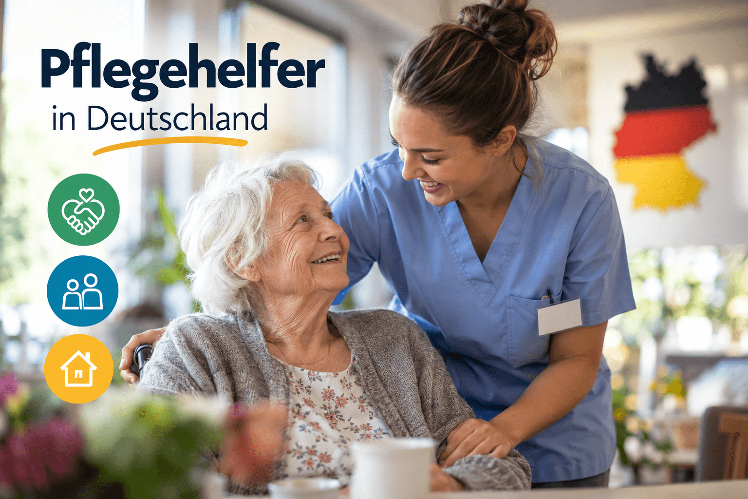 Pflegehelfer in Deutschland 2026 – Arbeit, Gehalt, Voraussetzungen, Deutsch und Anerkennung