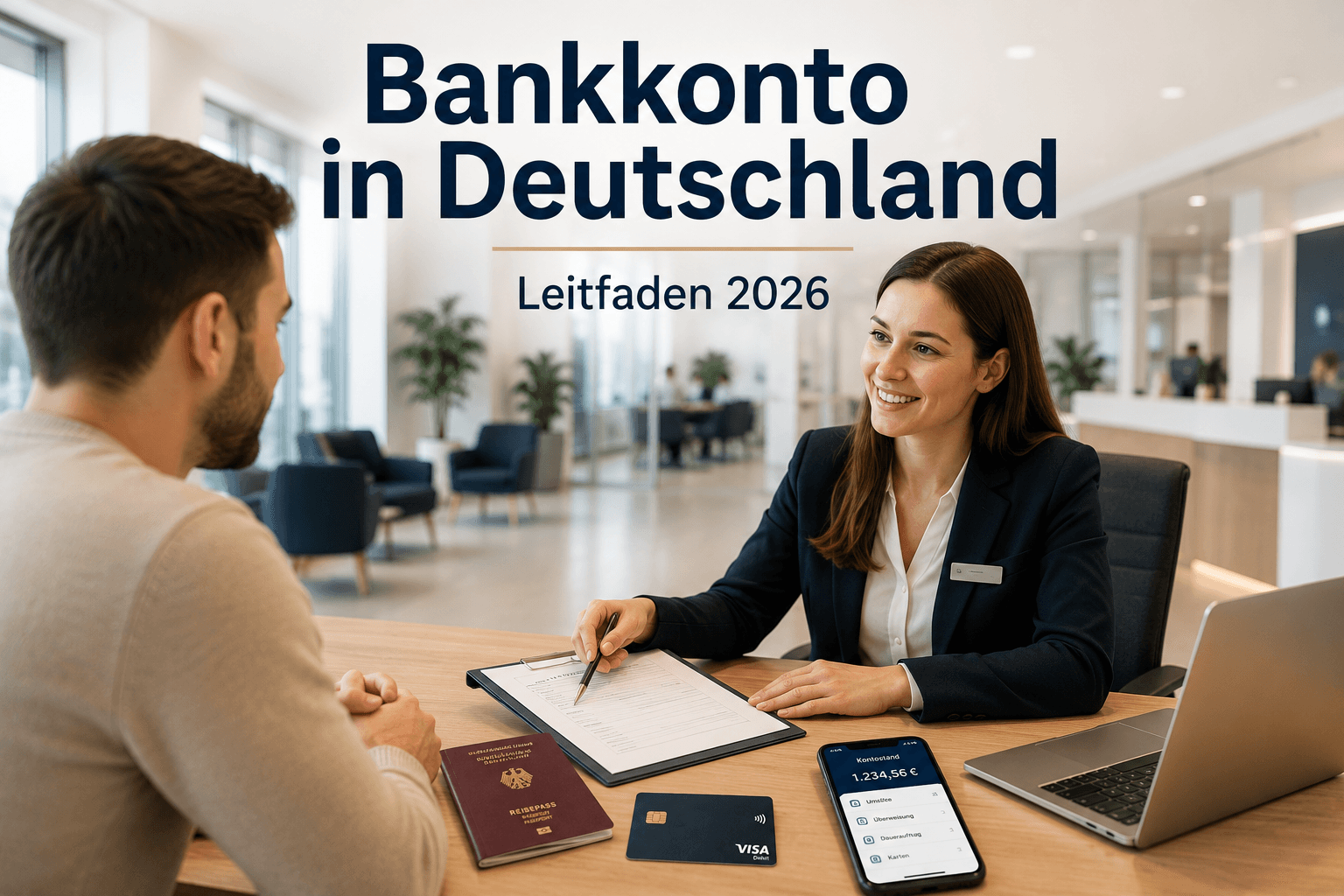 Bankkonto in Deutschland eröffnen (2026) – Der vollständige Leitfaden für Ausländer
