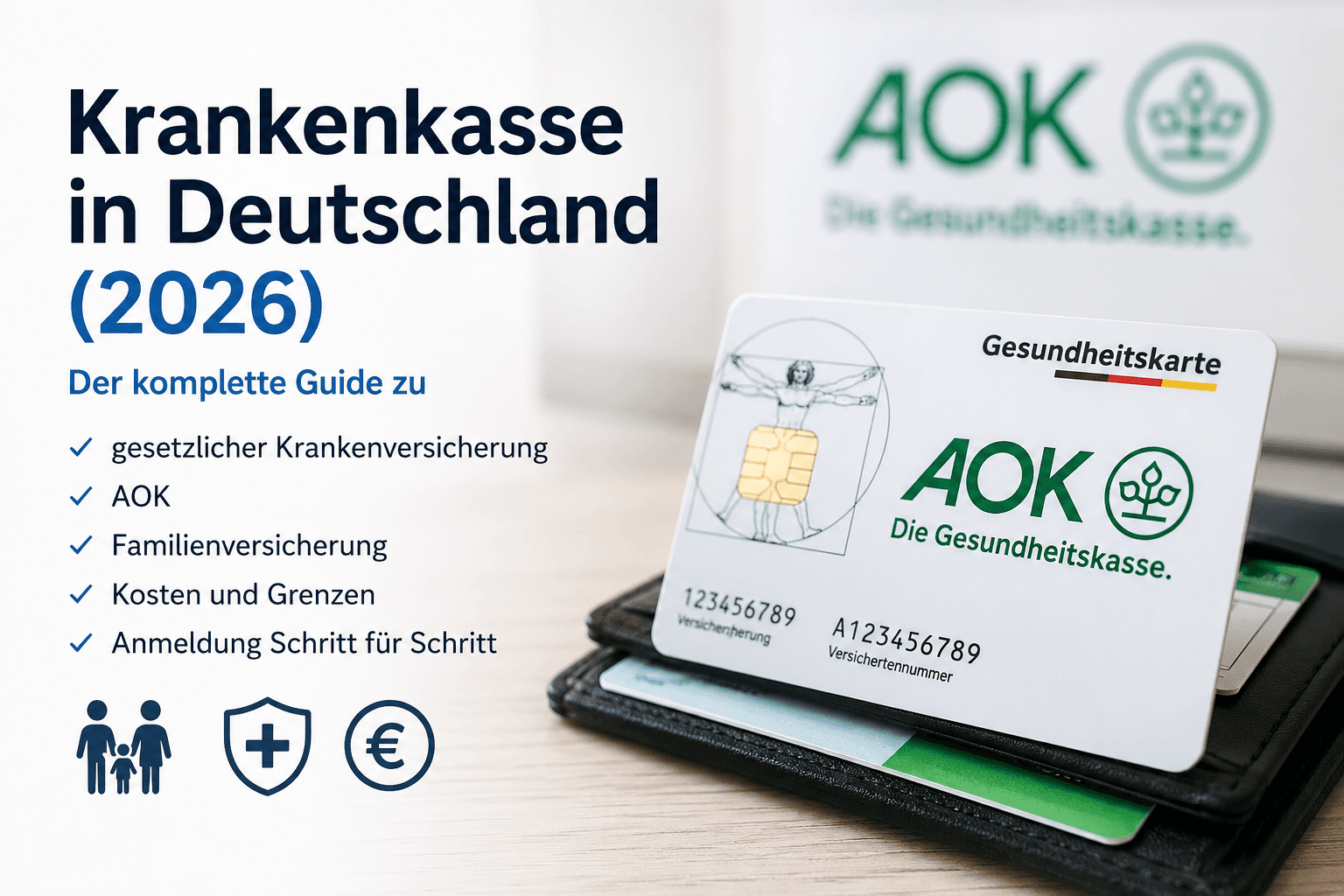 Krankenkasse in Germany (2026): Complete Guide to Health Insurance, AOK and Familienversicherung